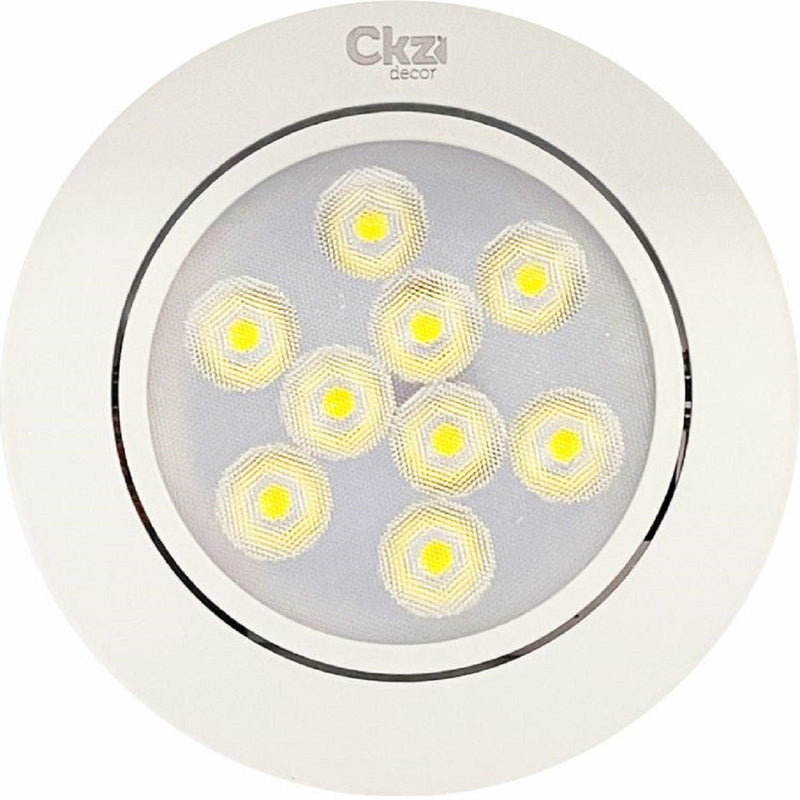 Spot Direcionável LED 9w - Branco Frio
