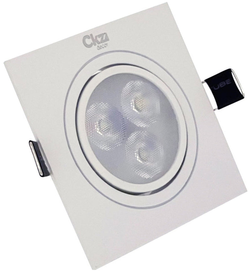 Spot Direcionável LED 3w - Branco Quente