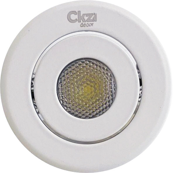 Spot Direcionável LED 1w - Branco Quente