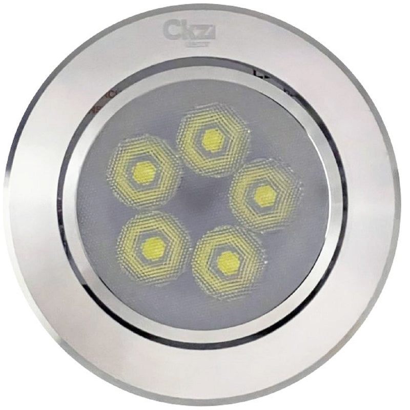 Spot de Alumínio Direcionável LED 5w - Branco Frio