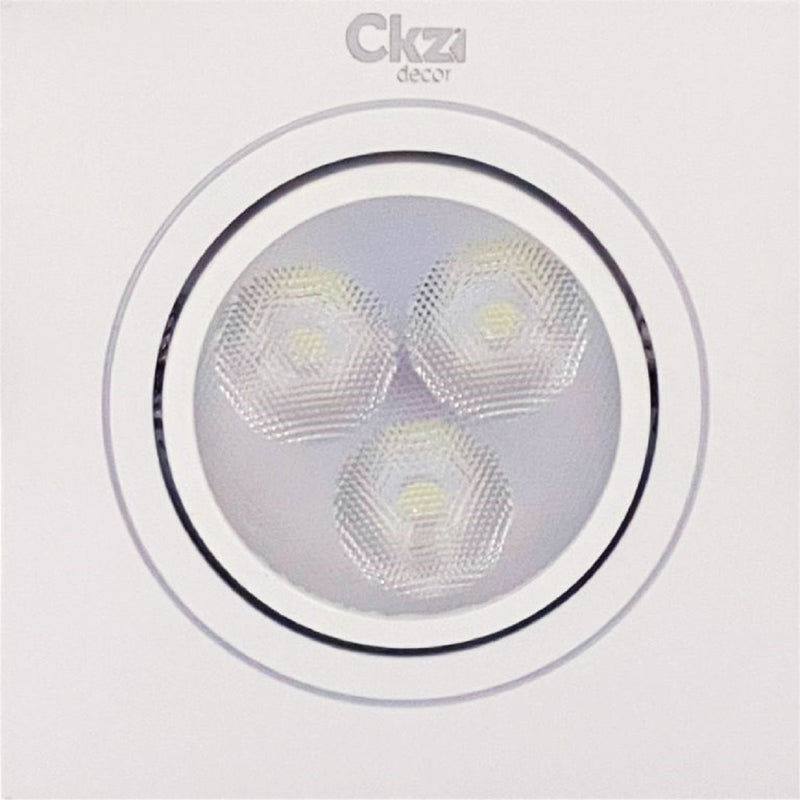Spot Direcionável LED 3w - Branco Quente