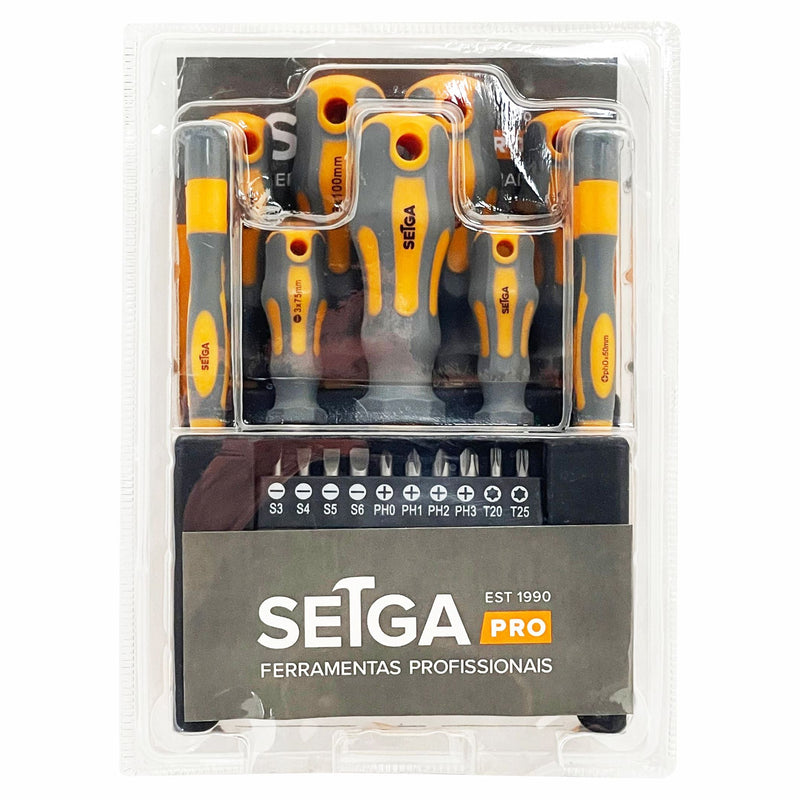 Jogo de Chave de Fenda 21 pcs